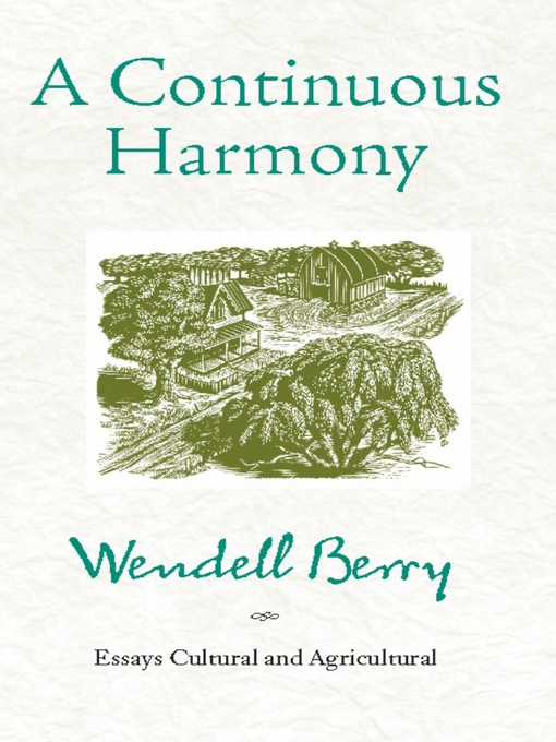 wendell berry essays pdf wendell berry essays pdf